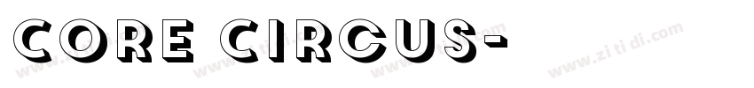 Core Circus字体转换